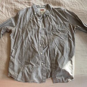 Levi's Light Gray Casual Shirt